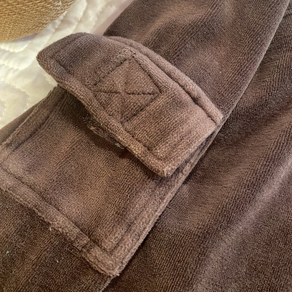 Great brown velvet jacket - Picture 3 of 3